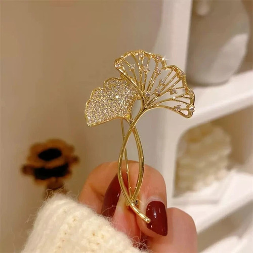 Spilla foglia - , ginkgo