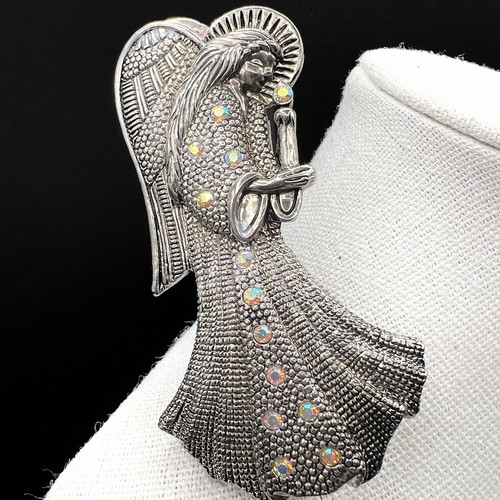 Grande spilla angelo vintage - spilla,