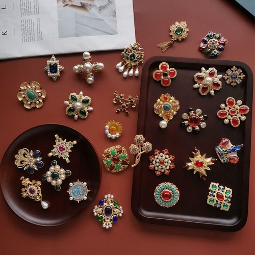 Spilla smaltata vintage - ,