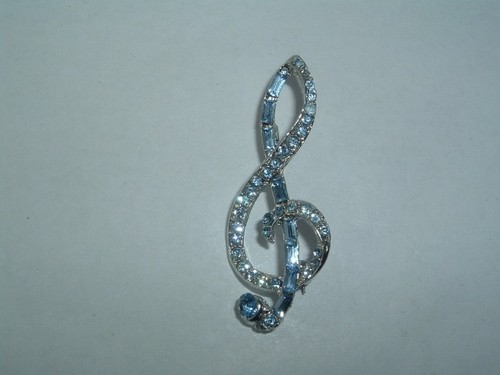 Spilla bavero vintage chiave - spilla,
