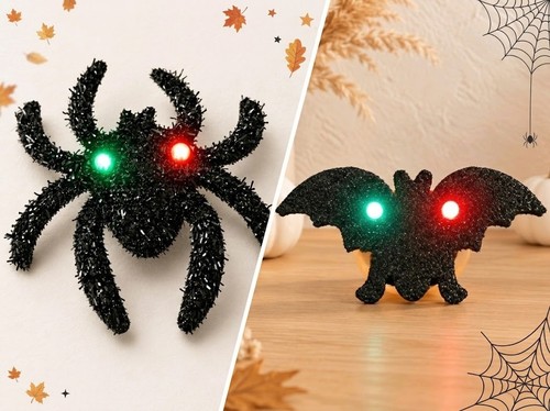 Spilla halloween illuminata - spilla,