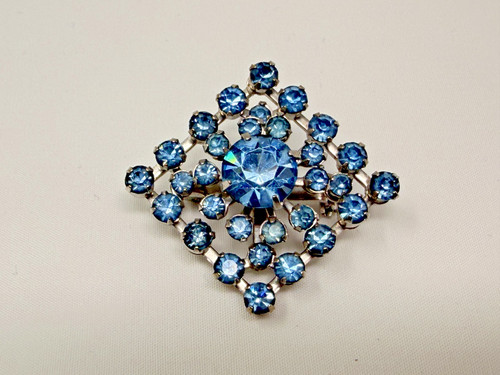 Spilla pendente spilla strass
