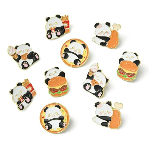 Spille smaltate forma panda - forma,