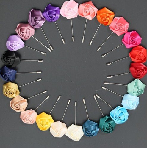 Spilla boutonniere stick fiore - stick,