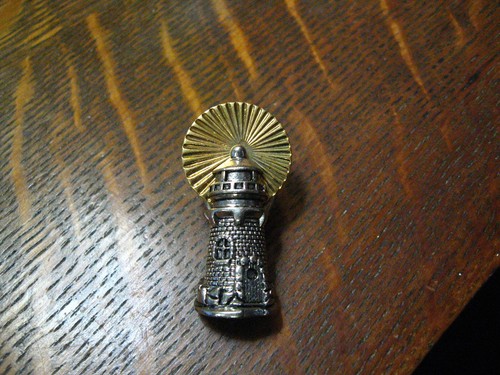 Spilla bavero faro - , vintage