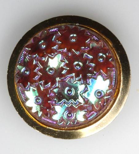 Spilla colore oro brillante